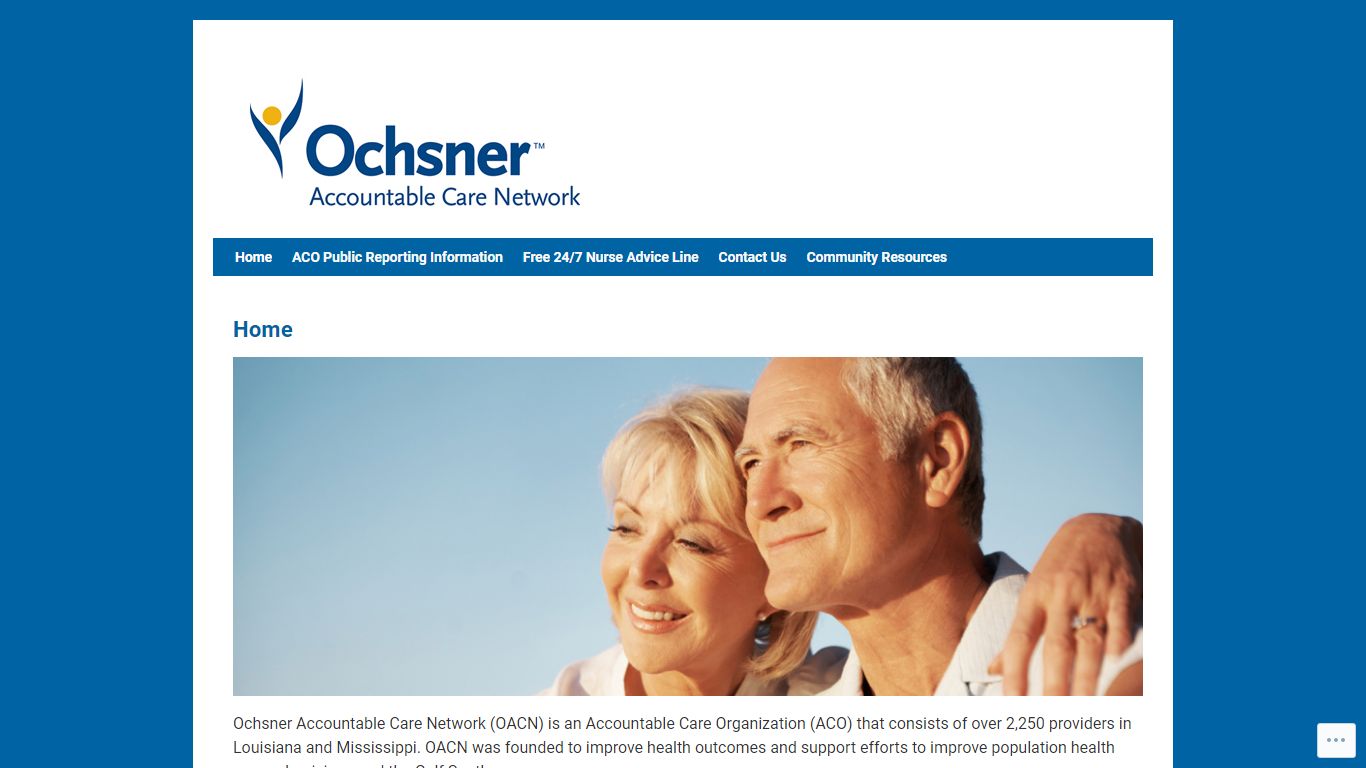 Ochsner ACN | Ochsner Accountable Care Network